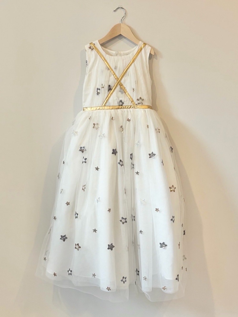 Only Little Once Girls Sparkle Star Dress Size 10